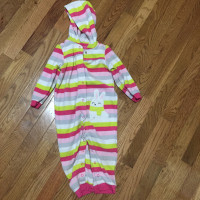 Cozy hooded fleece PJ - 24mo.