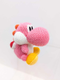 Nintendo Pink Yarn Yoshi amiibo (Yoshi's Woolly World Series)