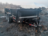 Heavy duty 14000 lb Dump Trailer For Sale In Warkworth $8500.00