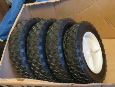 LAWN MOWER WHEELS (NEWISH) 8" X 1.75, View more