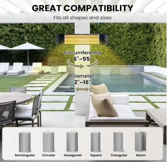 Gazebo/Patio Heater - ZeboZap KDHT1500 in Other in City of Toronto - Image 4