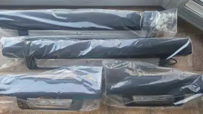 New old stock Lexus illuminated door sills. 4 pieces Fits Lexus vehicles from 2011-2017.