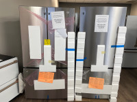LG and GE brand new open box fridges 