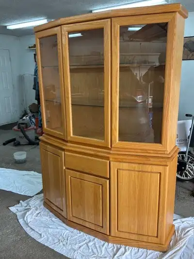 Oak Hutch, View more