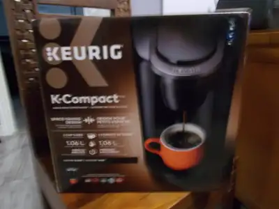 KEURIG - K-Compact Single Serve Coffee Maker (New in Box), View more