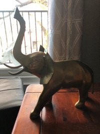 Home Decor Beautiful Brass Lucky elephant  Now for Sale $ 140