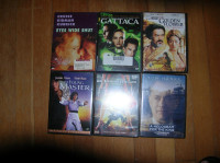 6 Action Thriller DVD Movies in Like New Condition
