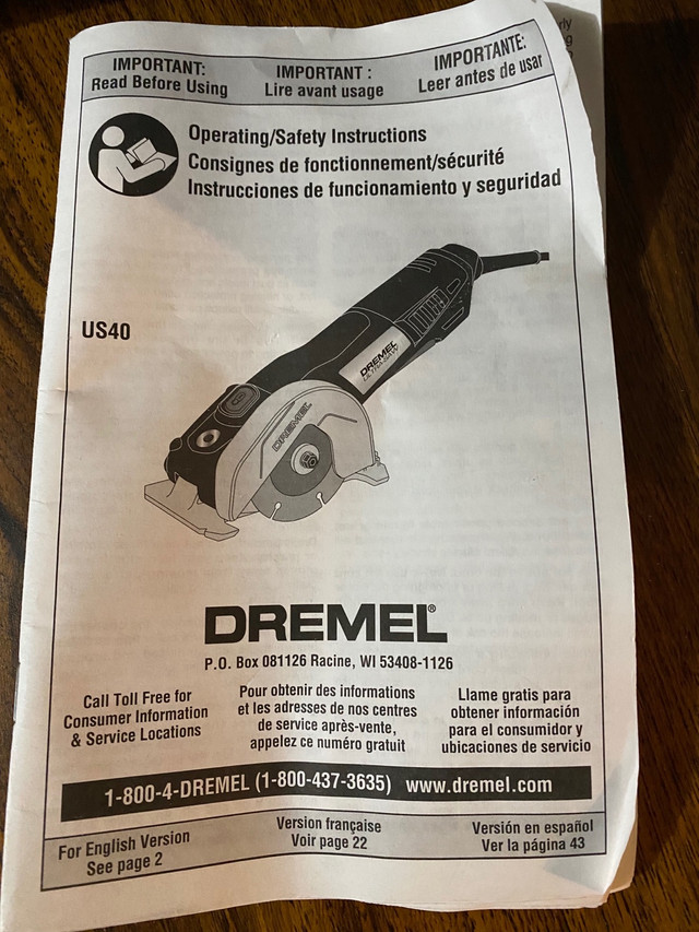 Dremel ultra saw in Power Tools in Thunder Bay - Image 4