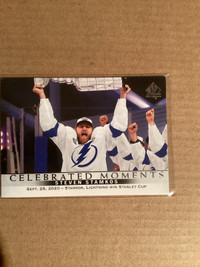 2020-21 SP Authentic Steven Stamkos Celebrated Moments