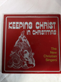 VTG "Keeping Christ in Christmas" vinyl record 1978