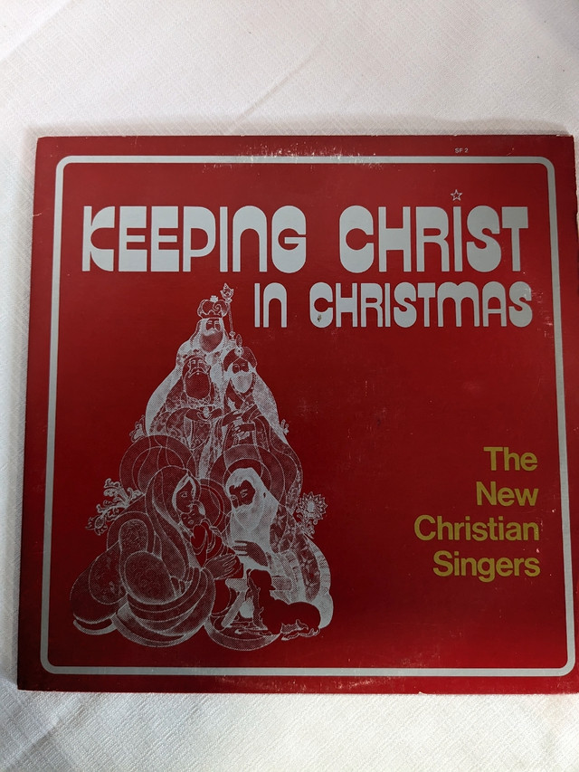 VTG "Keeping Christ in Christmas" vinyl record 1978 in CDs, DVDs & Blu-ray in Charlottetown