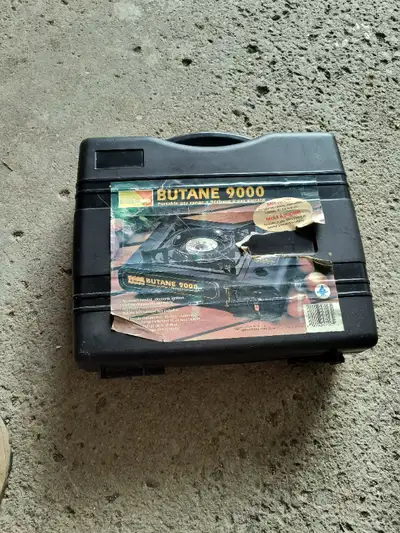 Butane 9000, portable gas range, View more