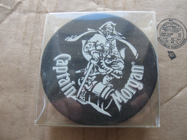 2 cool promotional hockey pucks for Capt. Morgan in Hockey in City of Halifax - Image 2