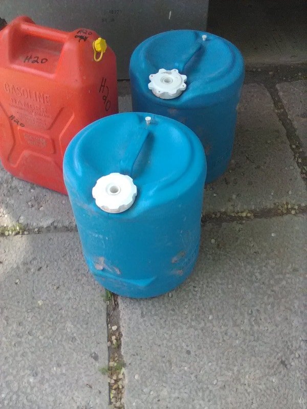 Camping Water Containers (3) Fishing, Camping & Outdoors Winnipeg