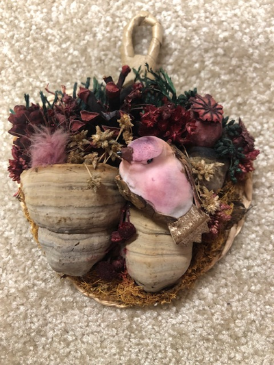 decorative hanging with bird, View more