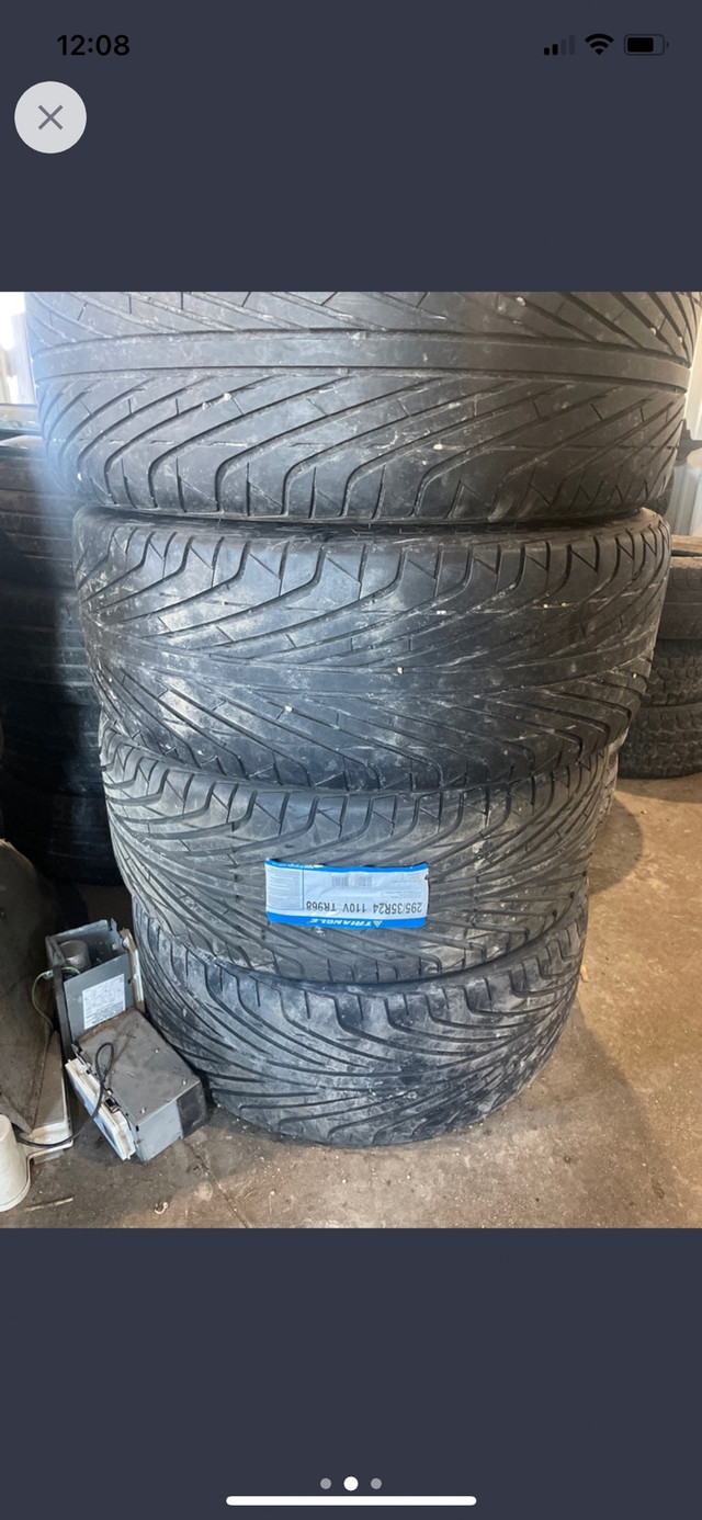 4 Lexani 24’s  6 x 139.7 bolt pattern. in Tires & Rims in Winnipeg - Image 2