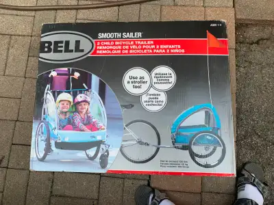 Bell Sports Smooth Sailer bike Trailer, Holds 2 kids up to xxxx, View more