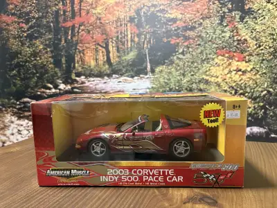 American Muscle 1/18 50ieme Anniversaire Corvette 2003 Indy 500 , View more