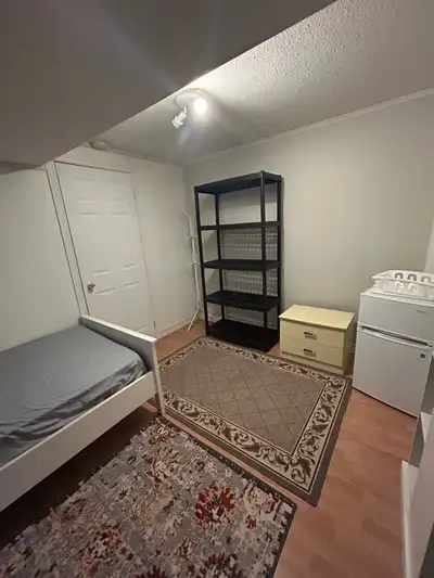 Basement room for rent in Dixie/Dundas in Mississauga room is furnished No parking Available April 1...