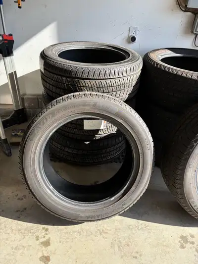Yokohama tires for sale . 245/50 R 18 Tires are in great condition. $450 for the set. Message me if...