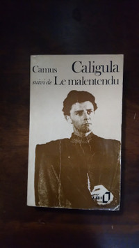 Caligula/Le Malentendu d'Albert Camus