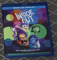 Inside Out - Disney Blu-ray and Dvd
