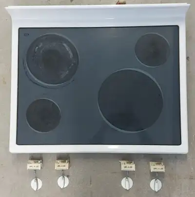 MAYTAG CERAMIC STOVETOP / INTEGRATED BURNERS / SWITCHES, View more