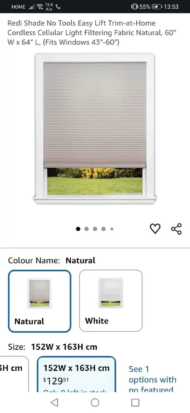 Redi Shade Window Shade