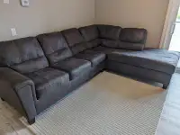 Couch - Grey - In Perfect Condition - Need Gone ASAP
