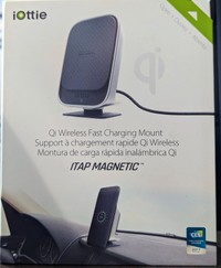~!! Like New iOttie Qi Wireless Magnetic Fast Charging Mount !!~