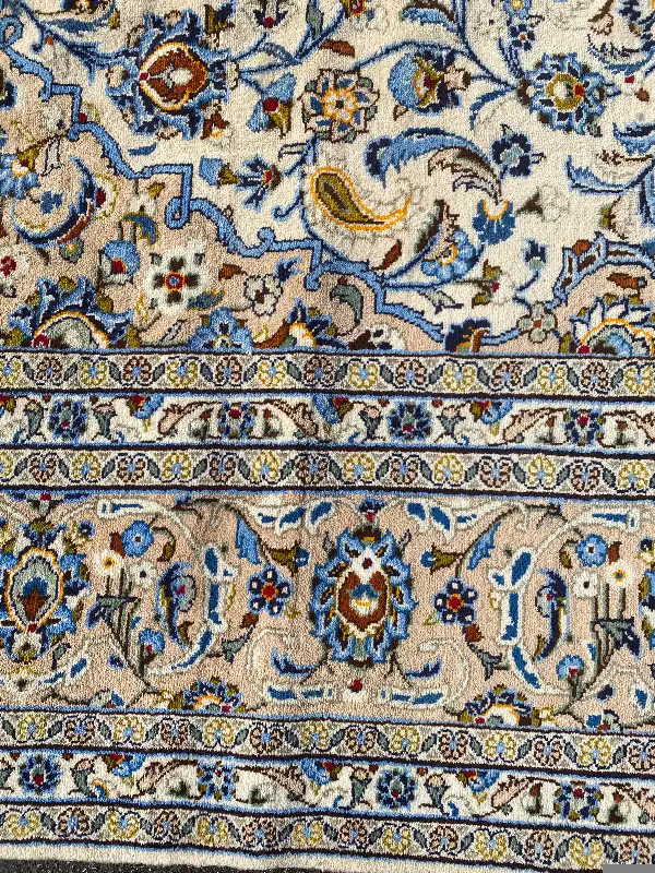 Persian kashan fine large handmade rug ( Iran) in Rugs, Carpets & Runners in Markham / York Region - Image 6