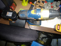 Heavy Duty Ryobi 1/2 Drill With Battery's and Charger