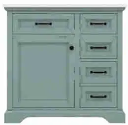 Bathroom Vanity- 1 new in box, 1 assembled, View more