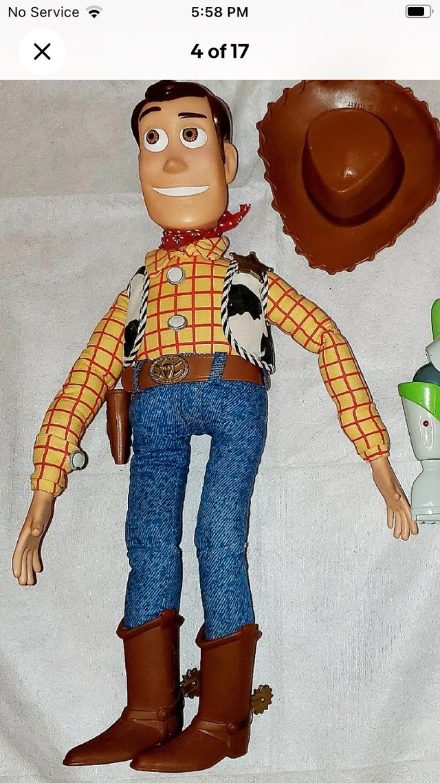 Recherche pour 1995 Woody Toy Story 1 comme ça LIRE DESCRIPTION! dans Jouets et jeux  à Ville de Montréal - Image 3