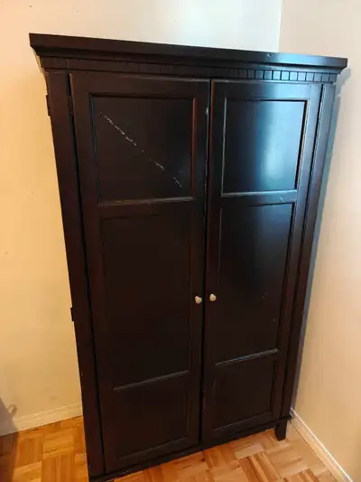 one piece Armoire with desk inside, View more