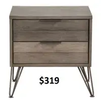 MIKE HAS A LARGE VARIETY OF NIGHTSTANDS!