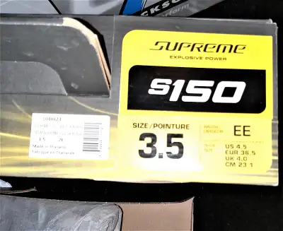 New - BAUER SUPREME JUNIOR HOCKEY SKATES. Size 4.5, View more