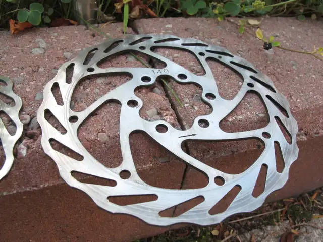 Mountain MTB city bike disc brake rotors, 140mm 160mm exc. cond in Frames & Parts in City of Toronto - Image 5