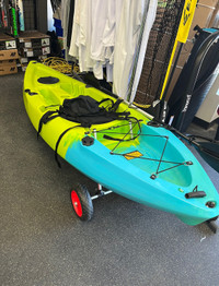 New Kayaks! SALE! Includes paddle! Amazing colours! 