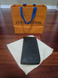 Louis Vuitton Zippy Vertical Wallet Monogram Shadow