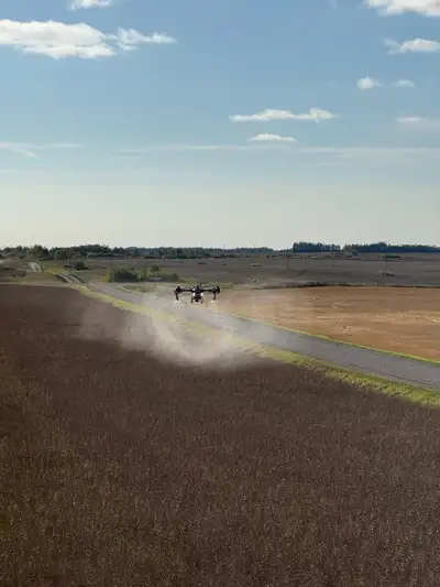 DJI T50 spraying drone, View more