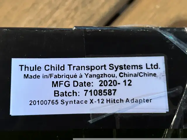 Thule Syntace X-12 Axle Adapter – Model 20100765 in Frames & Parts in Markham / York Region - Image 11