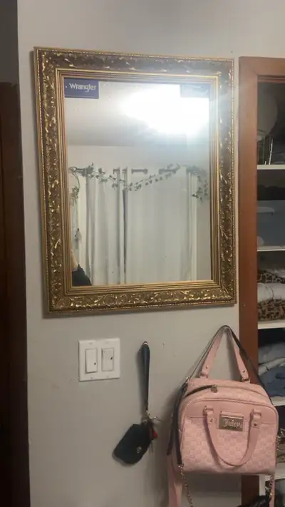 Goid vintage mirror, View more
