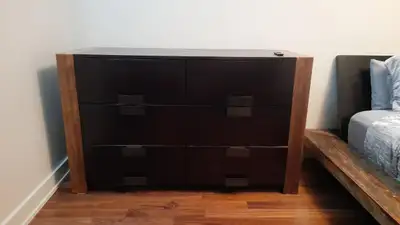 Modern Wood Dresser – 6-Drawer Storage Chest, View more