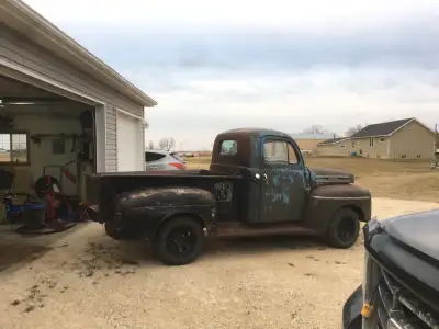 I am in need of a floor shift transmission for a 50 ford truck 3 or 4 speed closer to Winnipeg the b...