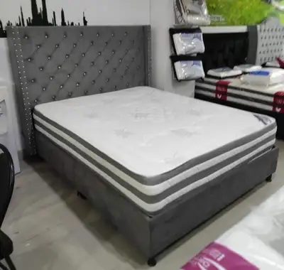 Matelas et Cadre de Lit Confort Premium – Livraison Gratuite & P, View more
