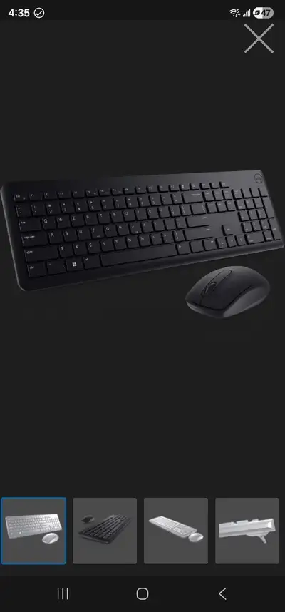 dell combo keyboard mouse, View more