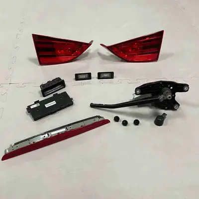 Various car parts & lights from a 2012 BMW X1 Tail lights $50 each Third Brake light $20 Licence pla...