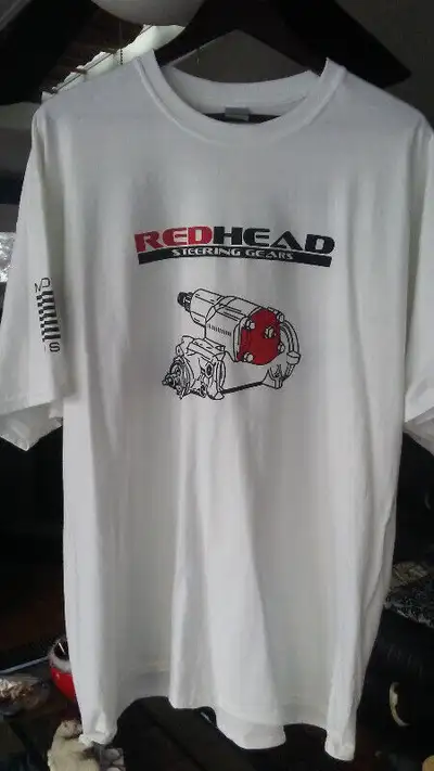 REDHEAD STEERING GEAR USA 2021 OFFICIAL TSHIRT BRANDNEW SIZE 2X, View more