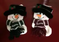 New Snowman Mini Christmas Stockings For Sale